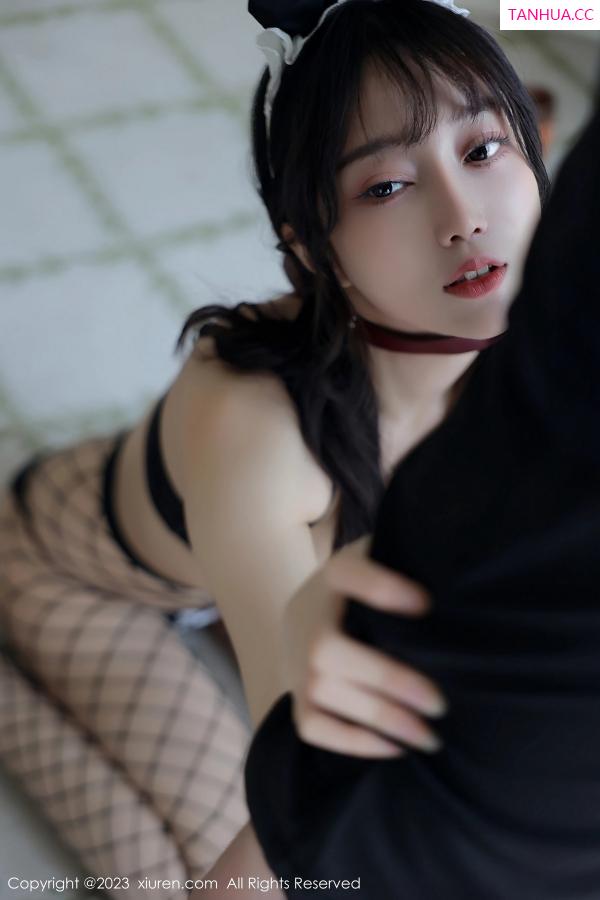 玥儿玥  [XiuRen]高清写真图 2023.08.11 No.7217 玥儿玥er 女仆服美腿第67张图片